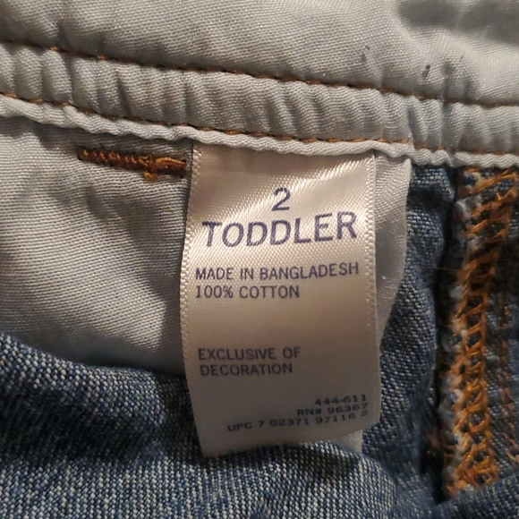 OshKosh B'gosh Dark Denim Carpenter Overalls - Picture 5 of 8